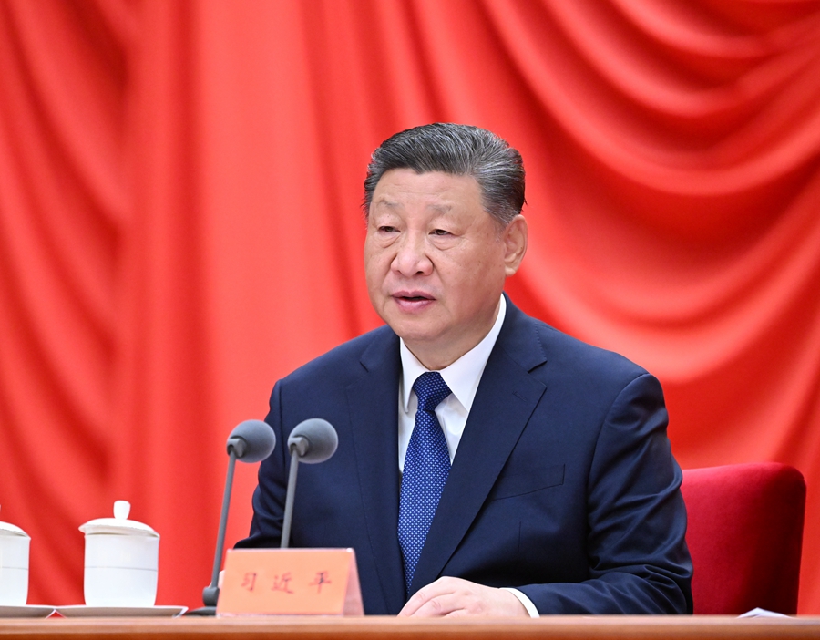 ??1月6日，中共中央總書記、國(guó)家主席、中央軍委主席習(xí)近平在中國(guó)共產(chǎn)黨第二十屆中央紀(jì)律檢查委員會(huì)第四次全體會(huì)議上發(fā)表重要講話。